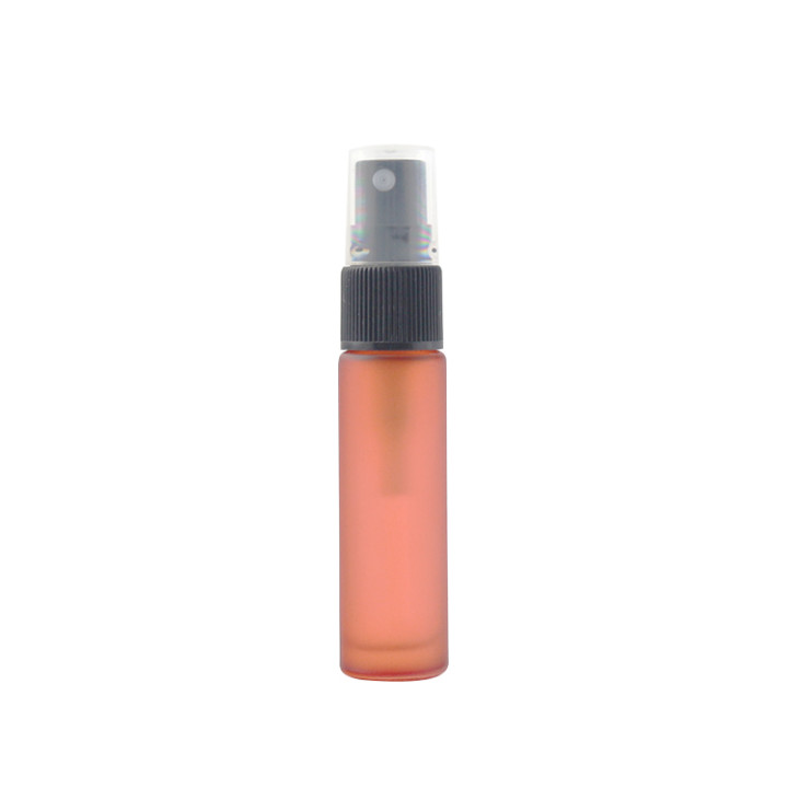 Wholesale 10ml Red Frosted Empty Travel Perfume Glass Spray bottle