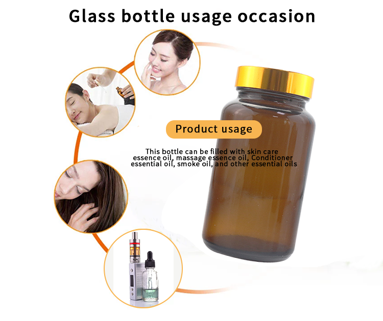 Amber Pill Bottles & Amber Glass Pill Bottles - Haojing
