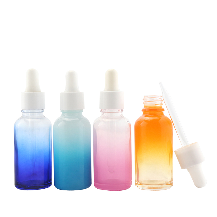 30ML Gradient Essential Oil Dropper Bottle Eye Dropper Bottle