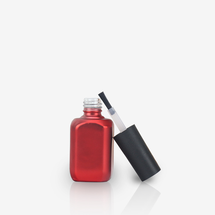 10ML Red UV Gel Nail Polish Glass Bottle