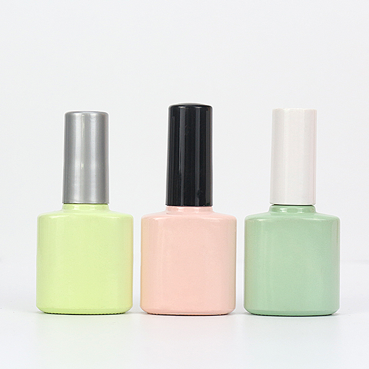 Wholesale Glass Nail Polish Bottle Liquid Glue Bottle With Brush Supplier