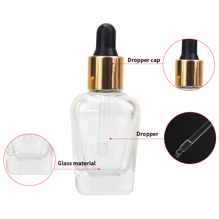 14ml clear glass dropper bottles wholesale