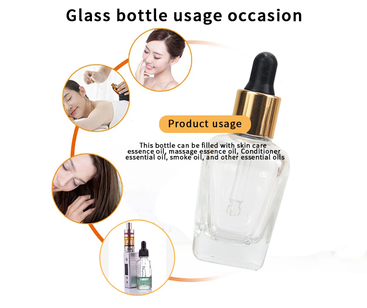 4ml 7ml 14ml hari oil dropper bottle