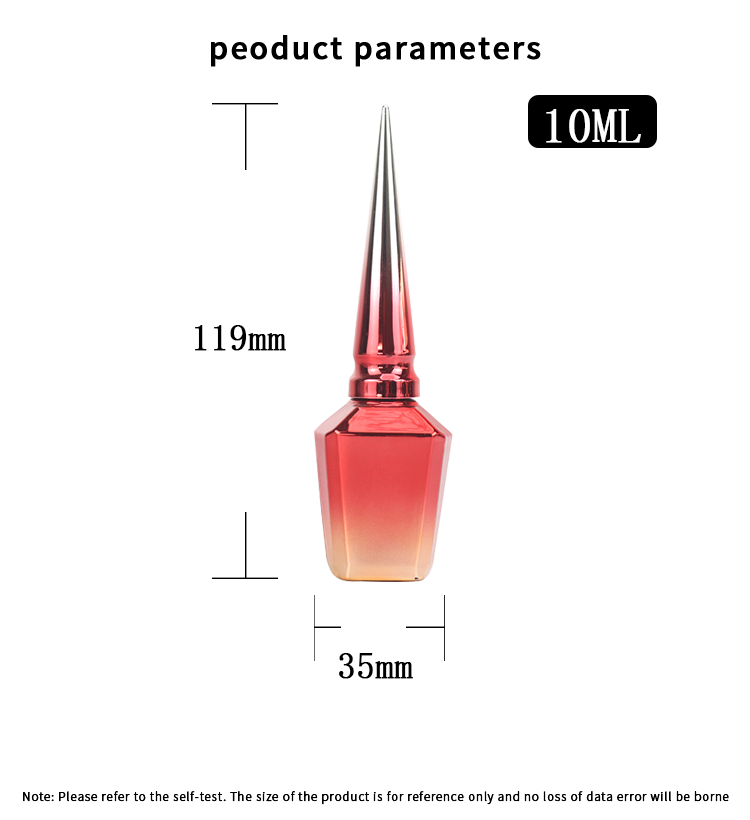 unique 10ml empty nail polish bottles