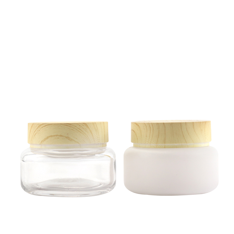 50ML Empty White Cosmetic Jars Face Cream Jars Manufacturer