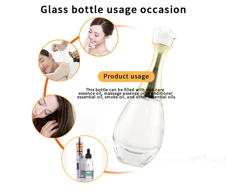 8ml glass perfume vials
