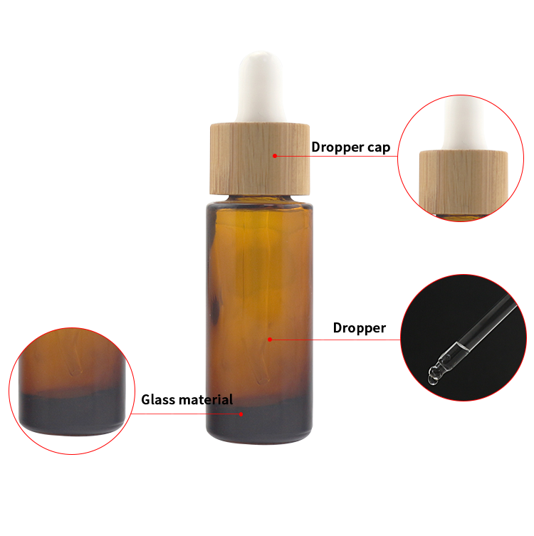 15ml amber empty serum bottles