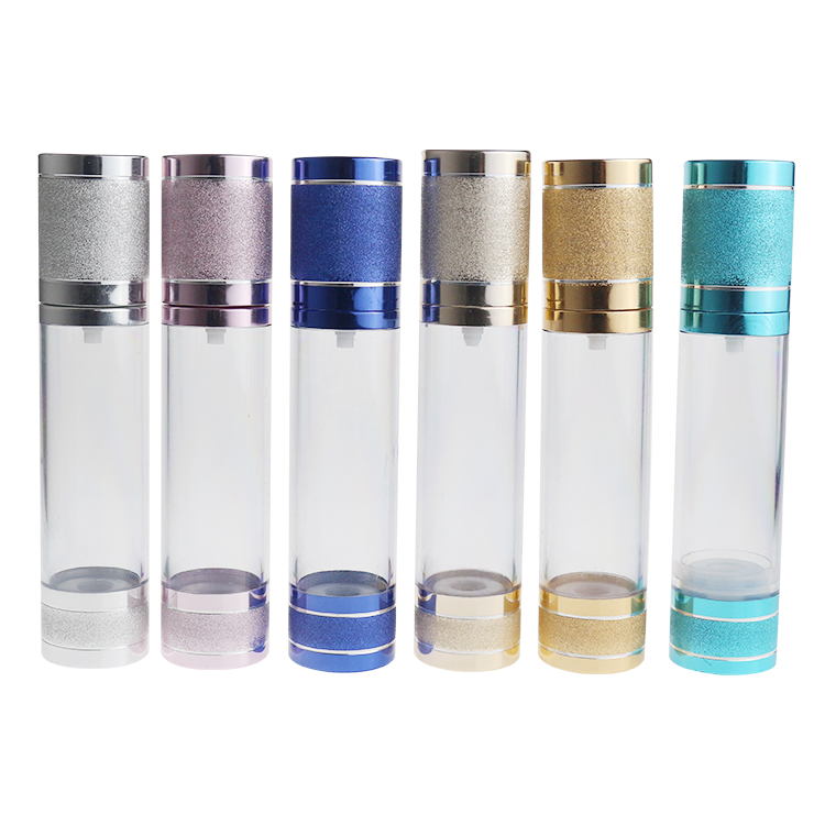 50ML Glass Empty Lotion Pump Bottle Liquid Foundation Bottle Wholesale