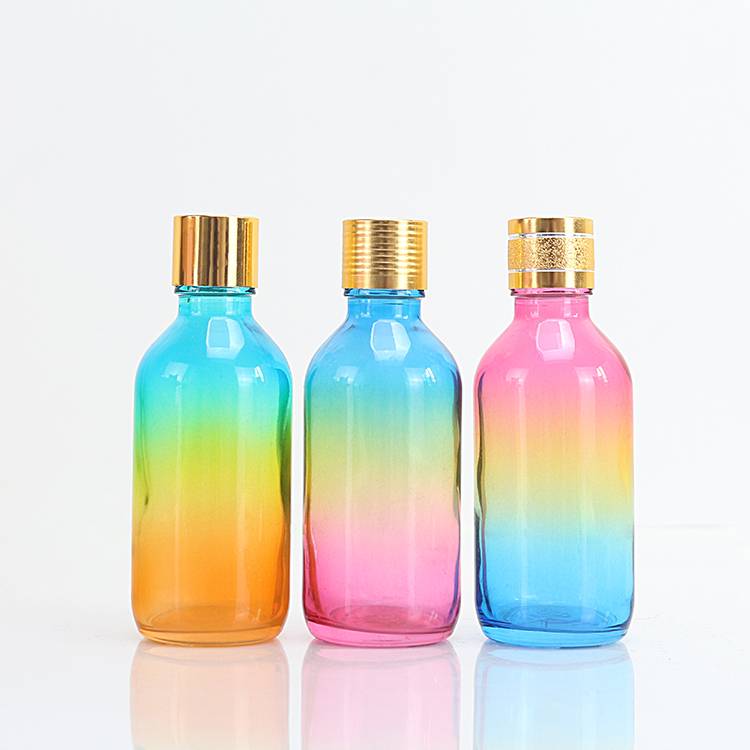 50ML Glass Colored Empty Essential Oil Bottle Wholesale