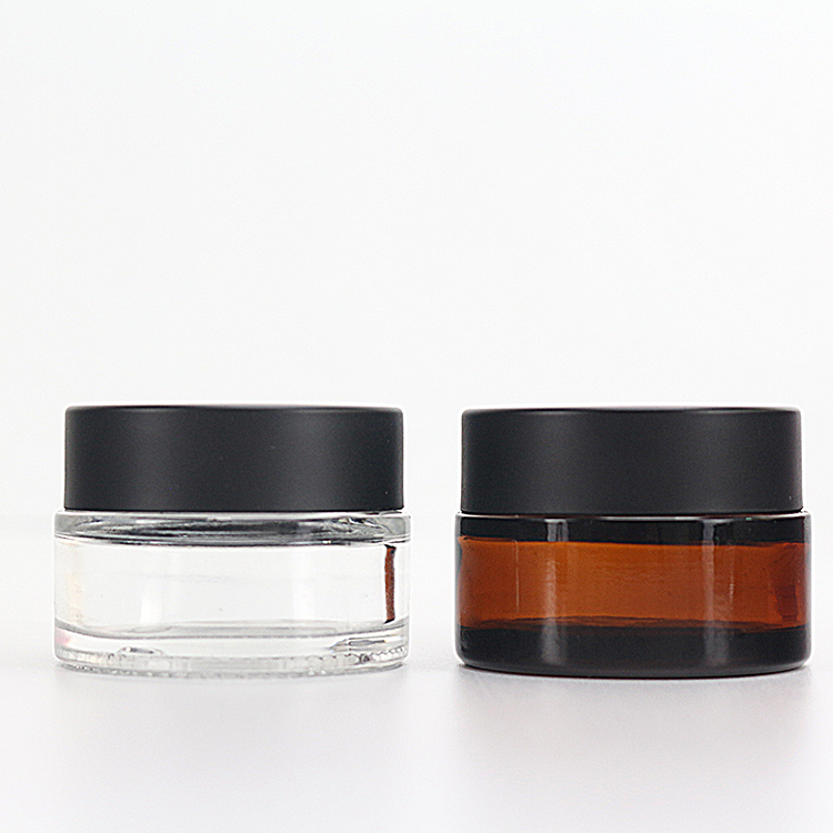 Wholesale 20G Amber Face Cream Jar Mask Jar Eye Cream Jar Cosmetic Jar