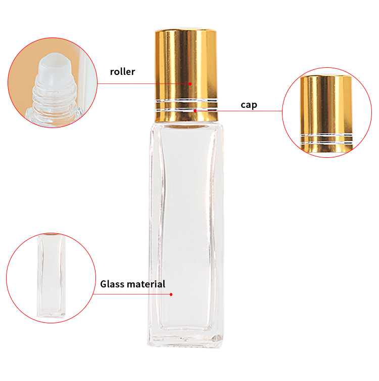 5ml glass roller bottles