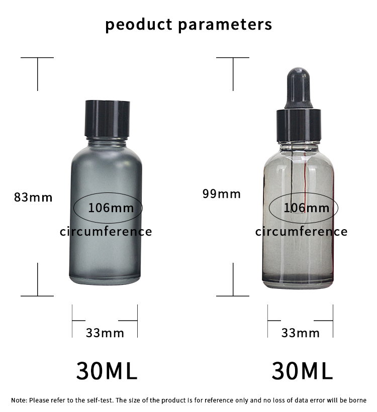 30ml glass dropper bottles