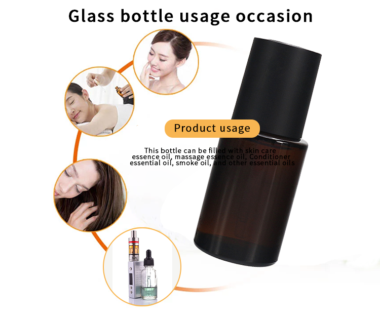 30ml glass bottle with pipette