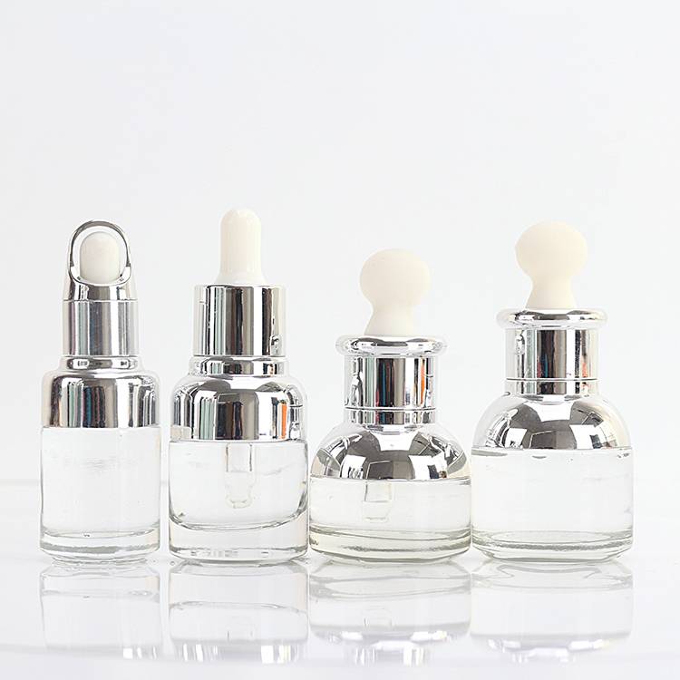 20ML 30ML Clear Glass Essential Oil Bottle With Pipette Wholesale
