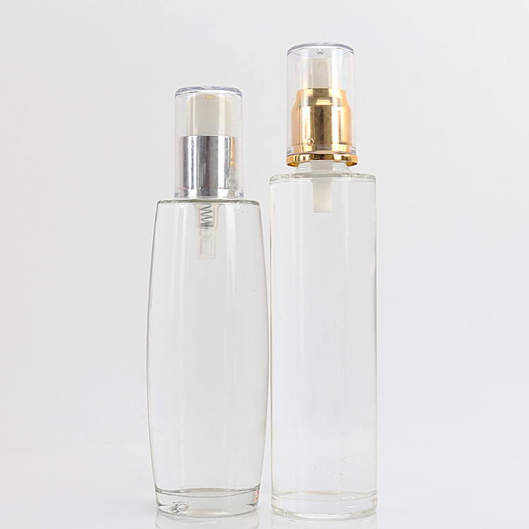 4 oz Clear Empty Glass Perfume Skincare Water Spray Bottles Wholesale