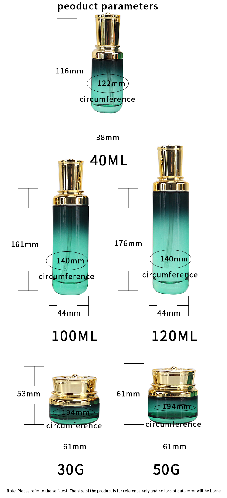 cosmetic bottles wholesale