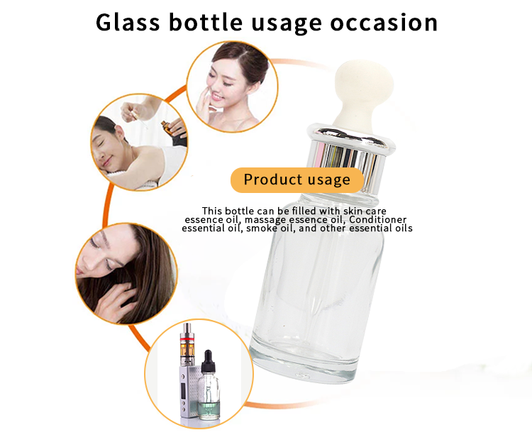 1 oz clear tincture bottles