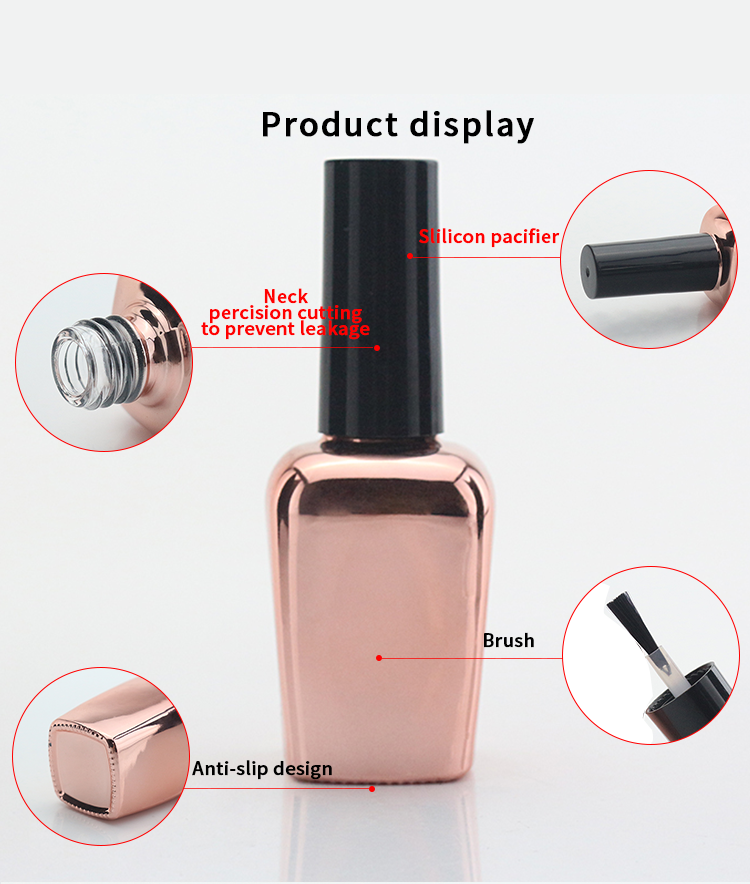 15ml empty glass nail polish bottles wholesale