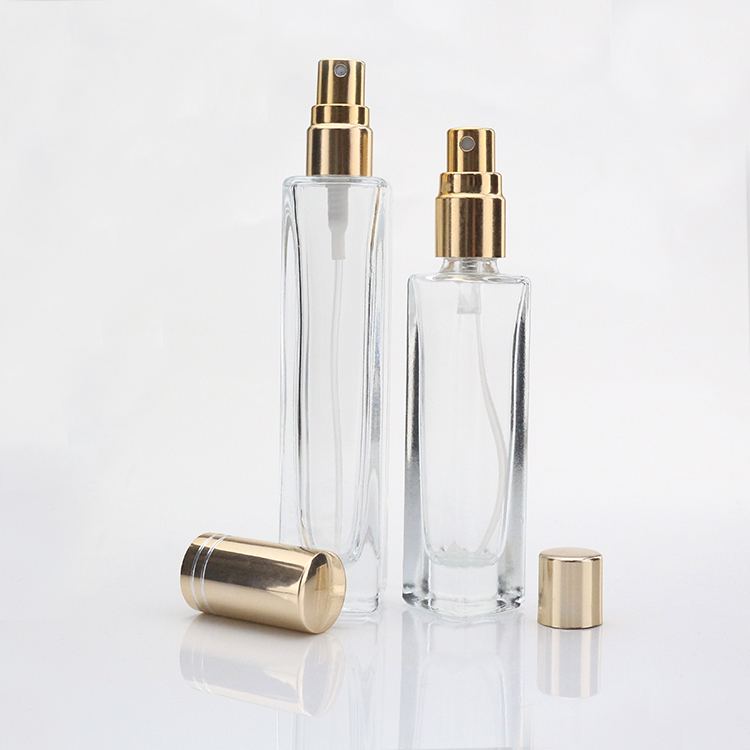 10ml 20ml Clear Slim Travel Perfume Sample Glass Spray Bottle Wholesale