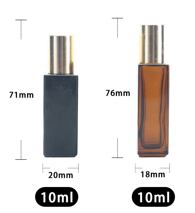 10ml amber roller bottles