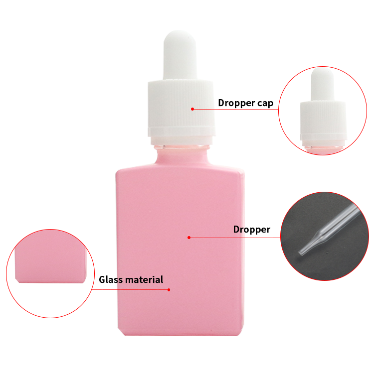 square 30ml dropper bottles wholesale