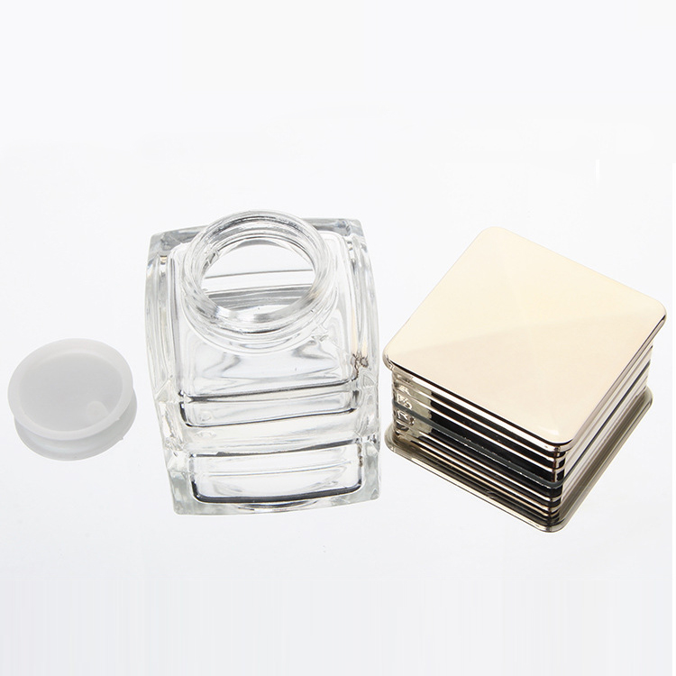 Skincare Packaging Wholesale Clear Glass Cosmetic Packaging Containers