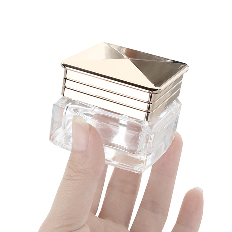 Skincare Packaging Wholesale Clear Glass Cosmetic Packaging Containers