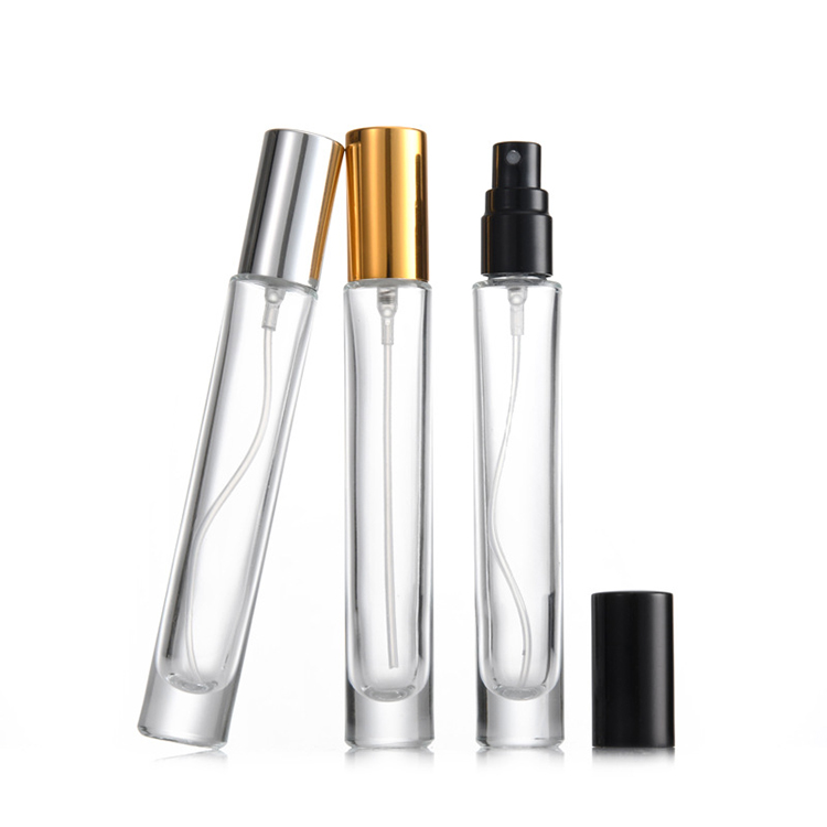 Wholesale 10ml Perfume Spray Bottles Clear Glass Travel Perfume Bottle