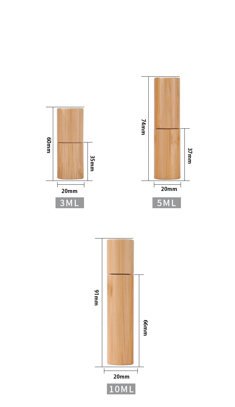 5ml glass roller bottles