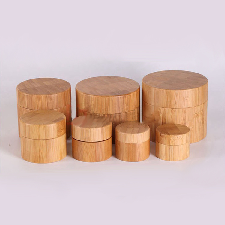 Bamboo Cosmetic Jars - Manufacturer, Supplier