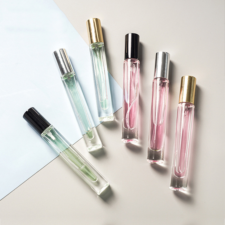 10ml long perfume spray bottle glass clear travel atomiser perfume bottle