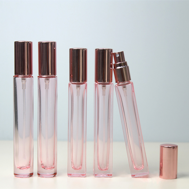 Pink 10ml Glass Spray Bottles Wholesale Travel Perfume Sample Spray