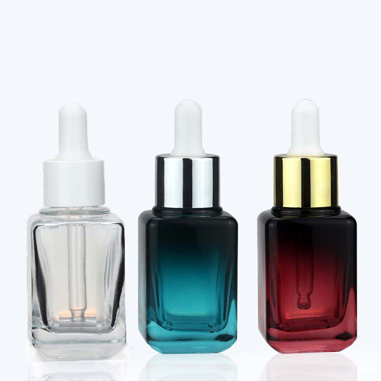 35ml Square Dropper Bottle Essential Oil Essence Bottles With Dropper Suppliers