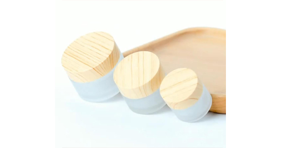 bamboo cosmetic jars