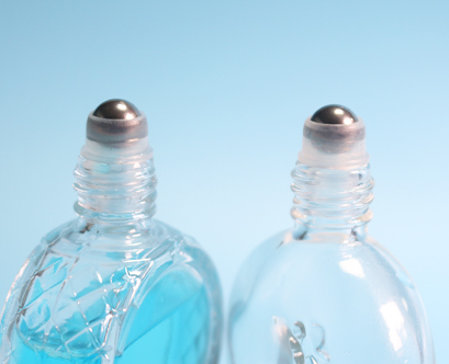 Clear Empty 10ml Roll On Bottle Glass Essential Oil Roller Bottles Manufacturer