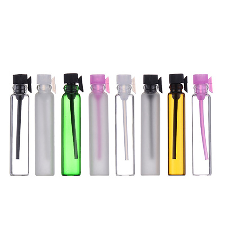 Amber 1ml Perfume Sample Clear 2ml Perfume Test Tube Bottle Glass 3ml