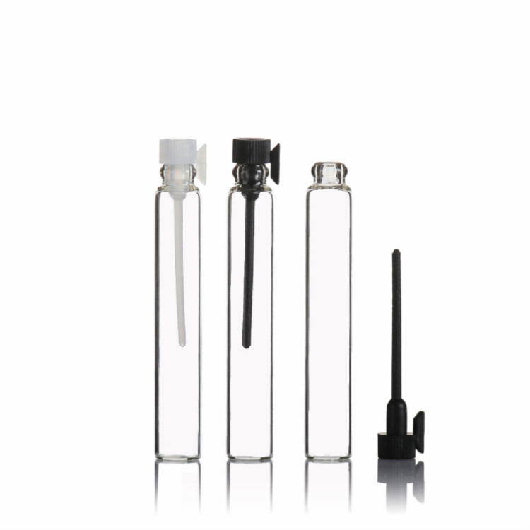 Amber 1ml Perfume Sample Clear 2ml Perfume Test Tube Bottle Glass 3ml