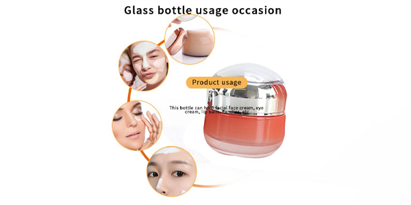 luxury cosmetic glass containers