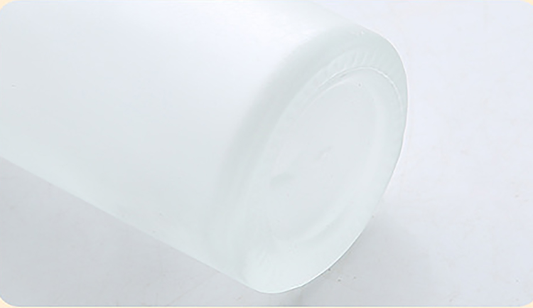 white frosted 15ml glass dropper bottles flat shoulder