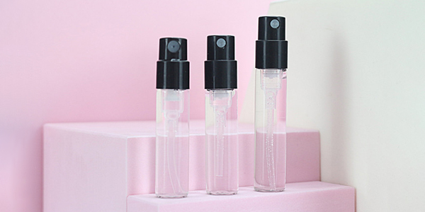 spray perfume sample vials