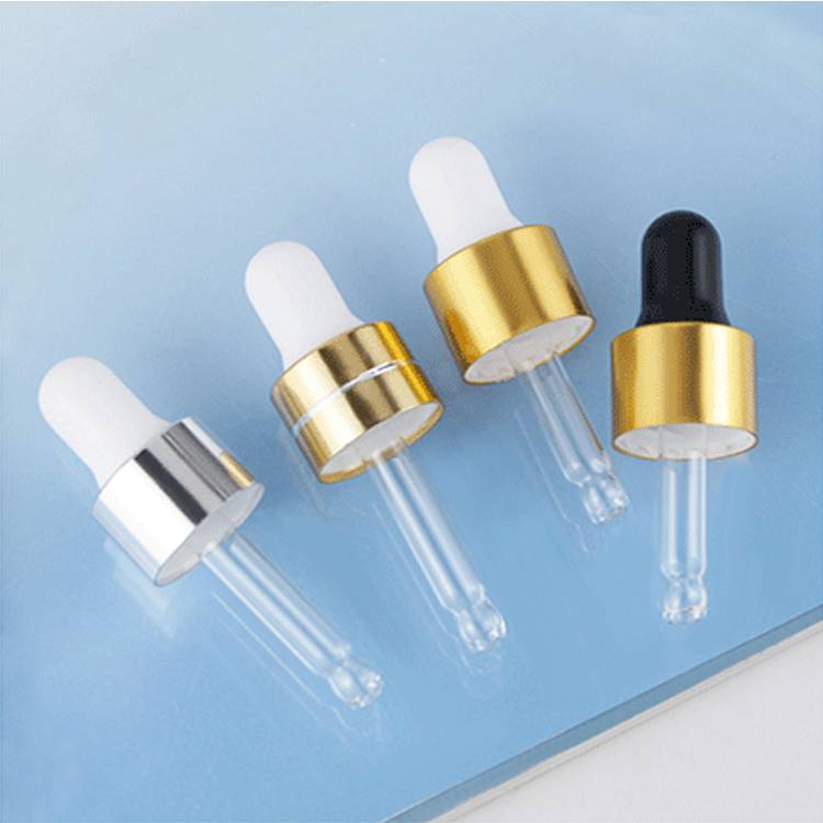 Clear 5ml Glass Bottle With Dropper 2ml 3ml 4ml Essential Oil Sample Vials