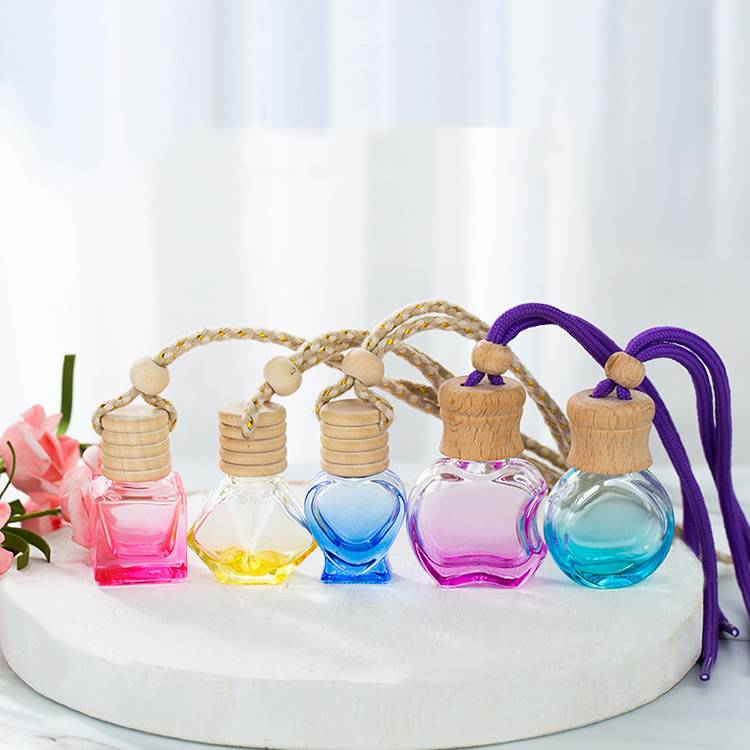 Hanging Car Freshener Empty Bottles 10ml Car Air Freshener Bottle Wholesale