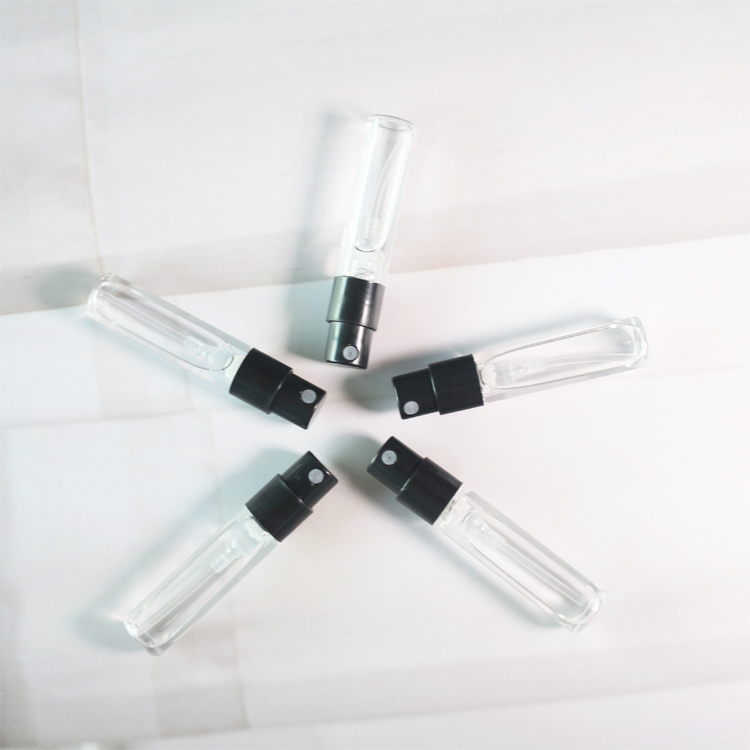 2ml Glass Vial Spray Perfume Sample Bottles Clear Aromatherapy Vials Custom