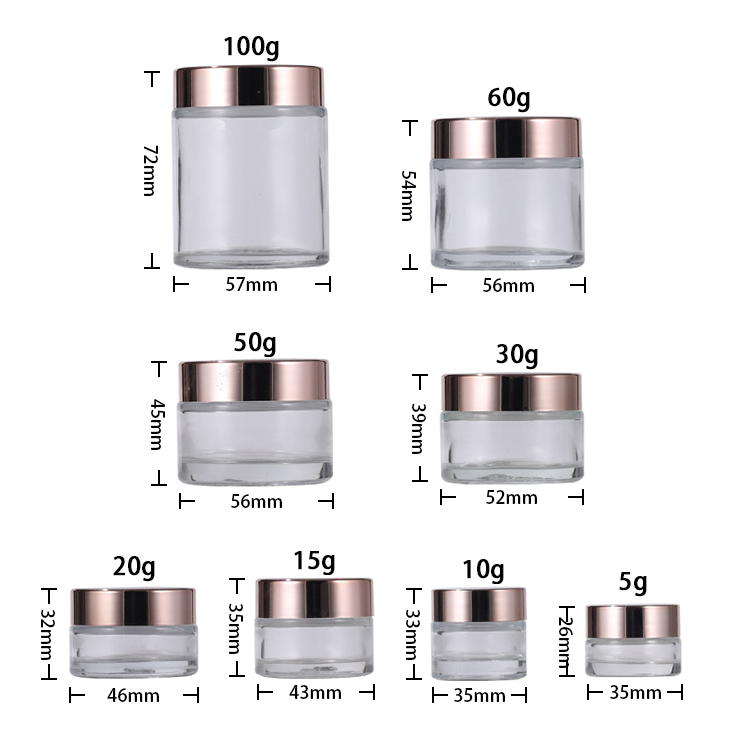 5g cosmetic jars