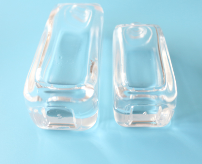 square cosmetic jars