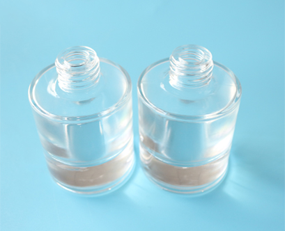 flat shoulder 30ml clear glass dropper bottles