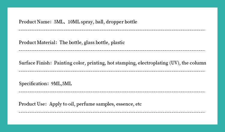 square 5ml roller bottles