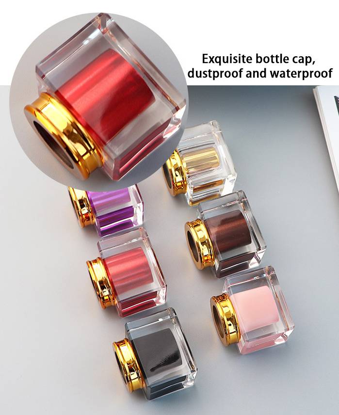 glass square perfume bottle
