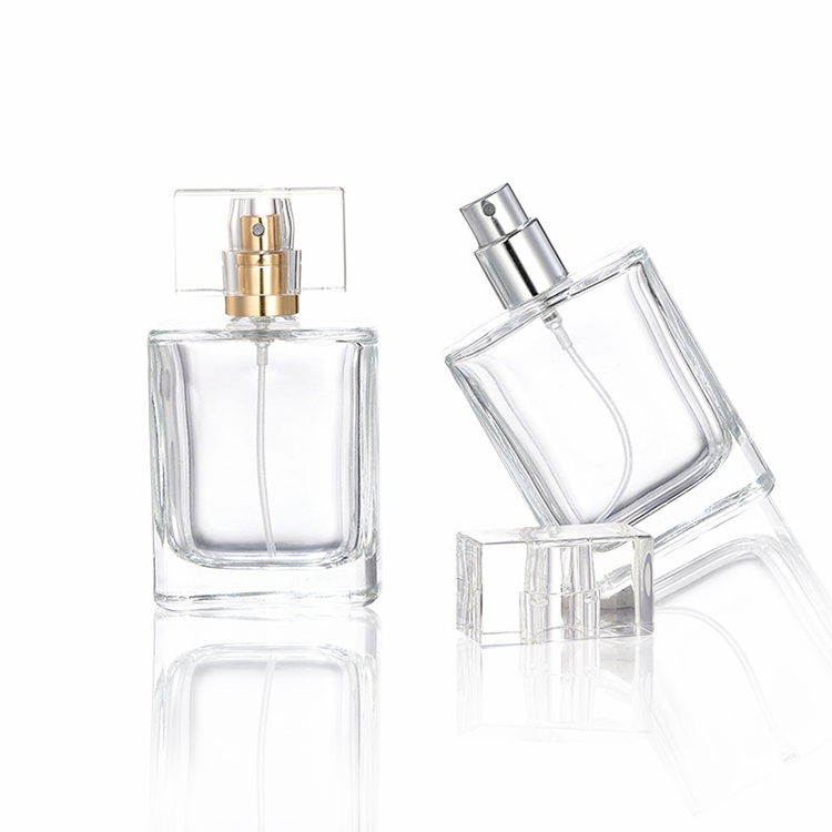 clear square 30ml empty spray bottles