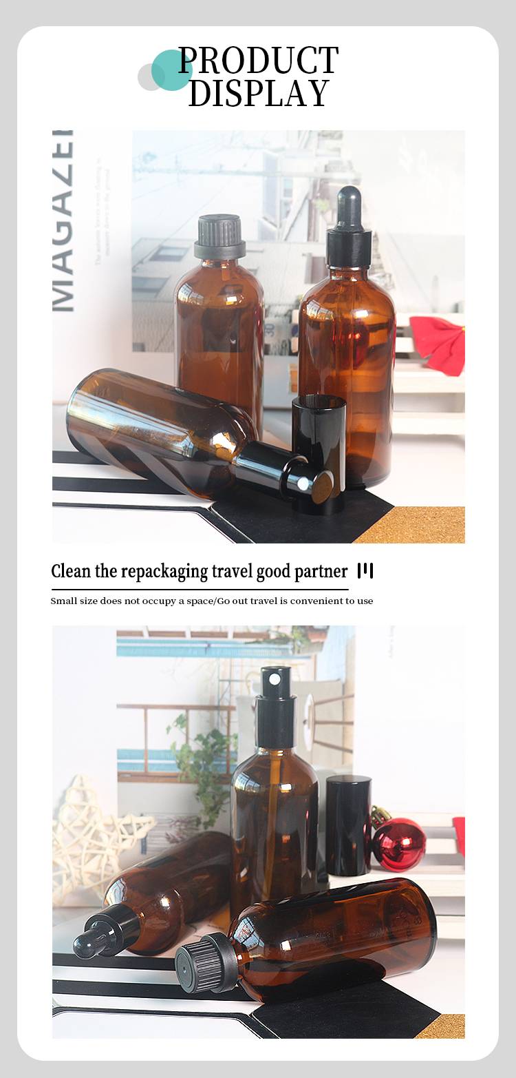 100ml glass dropper bottle